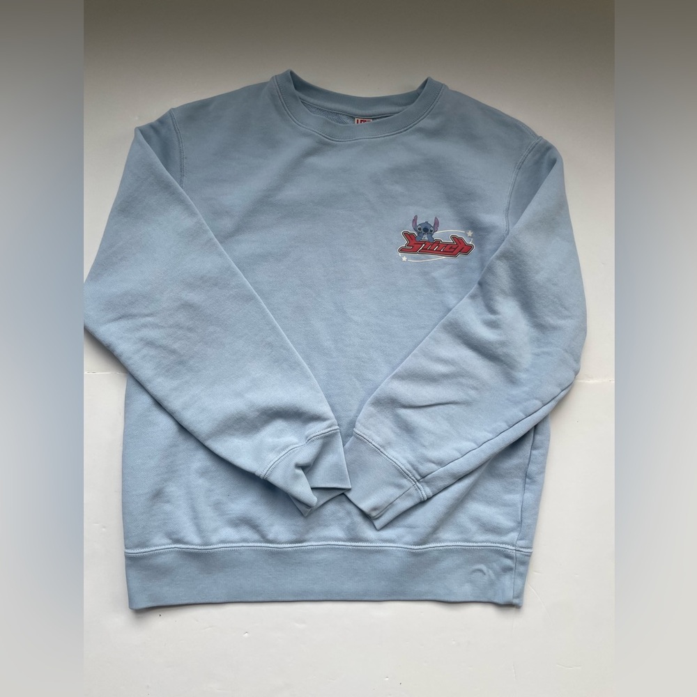 2/$30 - Uniqlo girls Stitch crewneck - size 13